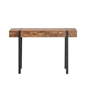 Konsoollaud 120x20x75cm., must/pruun värv