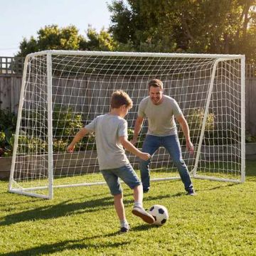 Football goal, 300 × 133 × 204 cm