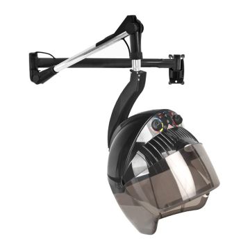 Varjukujuline juuksekuivati Gabbiano Centurion LVI-203S, Must