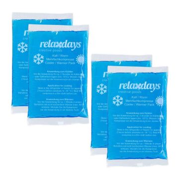 Гелевый пакет для нагревания и охлаждения Relaxdays, 1 упаковка, 9 × 1 × 15 см