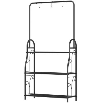Lillepostament Outsunny 75x25x137cm., must