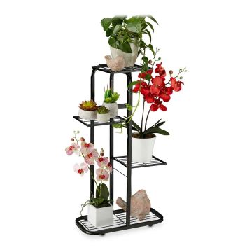 Lillealus „Relaxdays“ 10036801_46, 4-astmeline, 44 × 81 × 24,5 cm