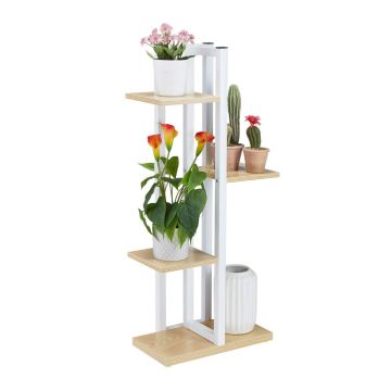 Lillealus Relaxdays, 4 riiulit, 42,5 × 93 × 22,5 cm