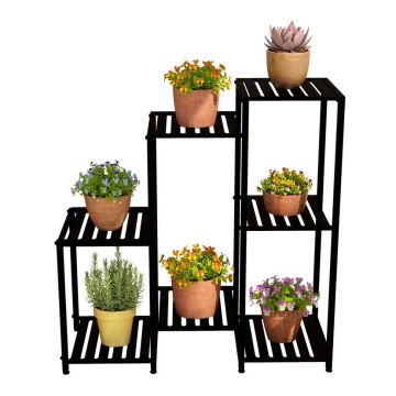 Lillealus Relaxdays, 7 riiulit, 80 × 81 × 28,5 cm