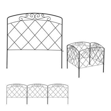 Peenraserv Relaxdays, 4 osa, 245 × 61 × 2 cm