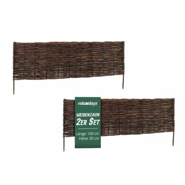 Peenraaed Relaxdays, 2 tk, 100 × 30 cm