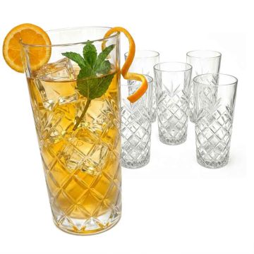 Стаканы для напитков Relaxdays 10050095.0, 6 шт, Ø 7 × 15 см
