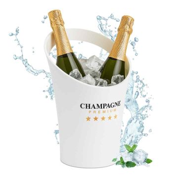 Охладитель для напитков Relaxdays «Champagne Premium», до 2 бутылок, 23,5 × 29,5 × 21,5 см