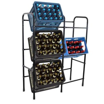 Joogikastide riiul Bituxx, 6 kastile, 116 × 95 × 34 cm