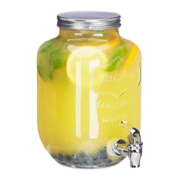 Joogidosaator Relaxdays, 3,5 l, 15 × 25,5 × 18 cm