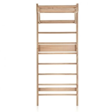 Gymnastics ladder, with pull-up bar, 80 × 16 × 195 cm