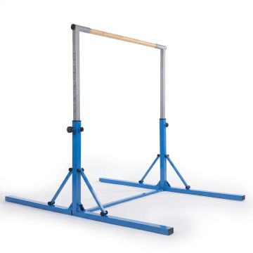 Gymnastics bar system, 13 height levels, 173 × 137 × 90–150 cm