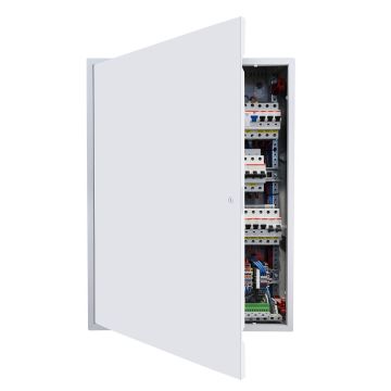 Kipsplaadi hooldusluuk VEVOR, Valge, 84,4 × 64,1 × 1,55 cm