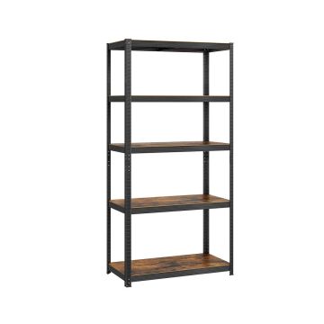 Полка для хранения 180 x 90 x 40 см, цвет черный-винтажный