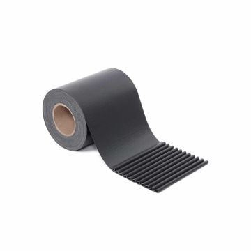 PVC privaatsusekraanid 40 m, mustad