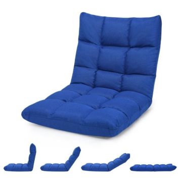 Floor armchair, 14 positions, 53.34 × 10.16 × 106.68 cm