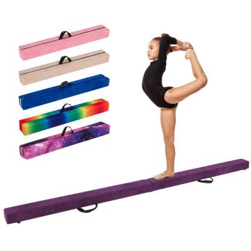Floor gymnastics beam, foldable, 270 × 10 × 7.5 cm