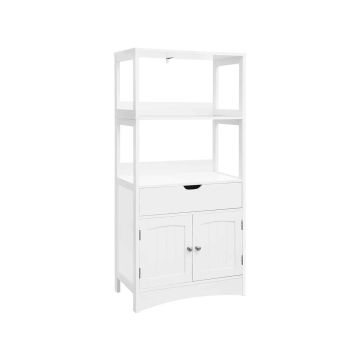 Eraldiseisev kapp 60 x 32,5 x 122 cm, valge