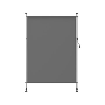 Külgmine varikatus 200x300cm., tumehall