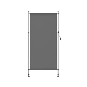 Külgmine varikatus 120x300cm., tumehall