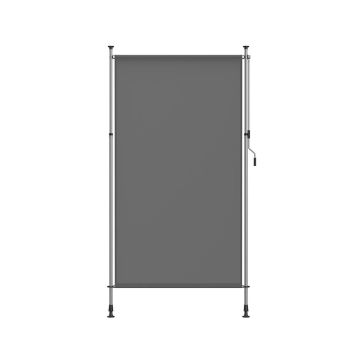 Külgmine varikatus 150x300cm., tumehall