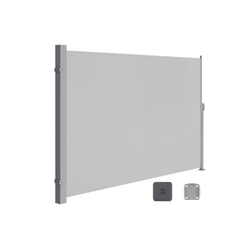 Külgmine varikatus 200x400cm., hall
