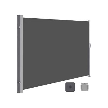 Sissetõmmatav külgmine varikatus 180 x 400 cm GSA584G01