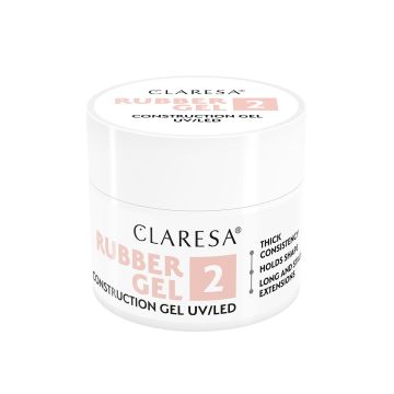 Kummine küünegeel Claresa Rubber Gel, 2–12 g
