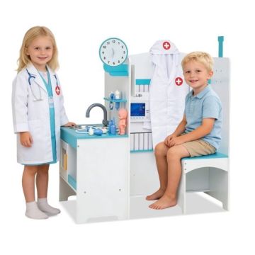 Doctor Play Set, 27 Accessories, 93.98 × 99.06 × 54.61 cm