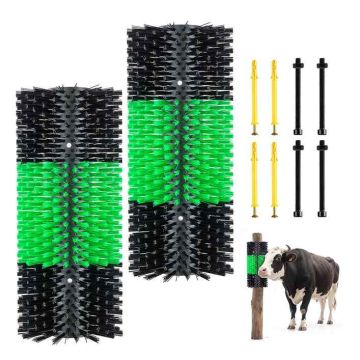 Kariloomade sügamisharjad VEVOR FL-CBB009, 2 tk, 43,5 × 19 × 10 cm