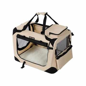 Loomade transpordikott, XL-suurus, beež