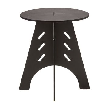 Kohvilaud 36x36x55cm., musta värvi