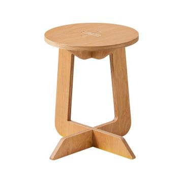 Kohvilaud 37x37x38cm., helepruun