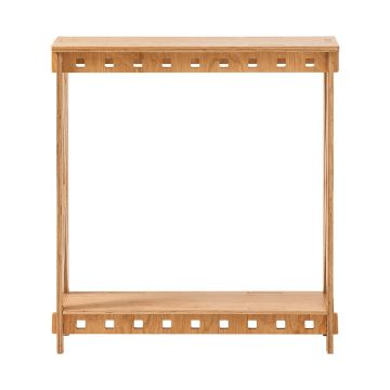 Konsoollaud 80x30x87.,5cm., helepruun värv