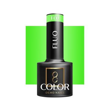 Hübriidgeellakk OCHO NAILS FLUO F02