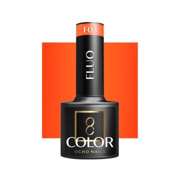 Hübriidgeellakk OCHO NAILS FLUO F03