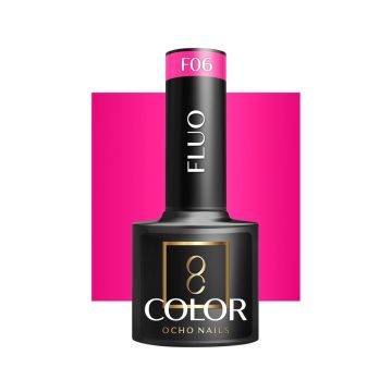 Hübriidgeellakk OCHO NAILS FLUO F06