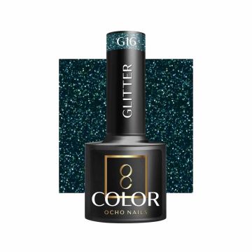 Hübriidgeellakk OCHO NAILS GLITTER G16