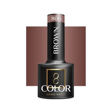 Hübriidne geellakk OCHO NAILS, Pruun