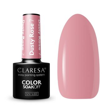 Hübriidne küünelakk CLARESA DUSTY ROSE 7