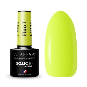 Hübriidküünelakk CLARESA FLUO 1