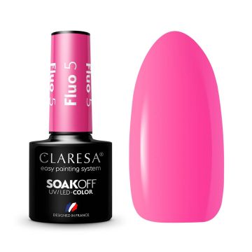 Hübriidküünelakk CLARESA FLUO 5