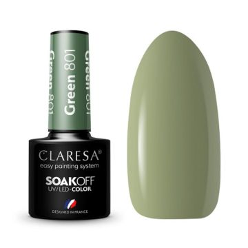 Hübriidküünelakk CLARESA GREEN 801