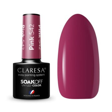 Hübriidküünelakk CLARESA Pink 542