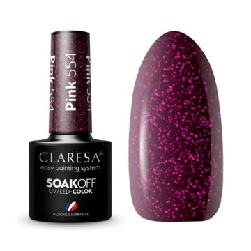 Hübriidküünelakk CLARESA PINK 554
