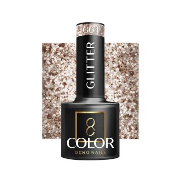 Hübriidküünelakk OCHO NAILS G04, sädelusega