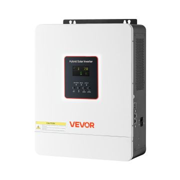 Hübriidne päikeseinverter VEVOR GD5548JMH, 4000 W, 120 A MPPT, WiFi, 51,5 × 22,5 × 43 cm