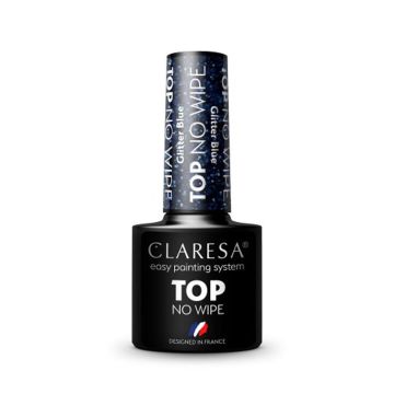 Hübriidne pealislakk CLARESA TOP NO WIPE, 5 g