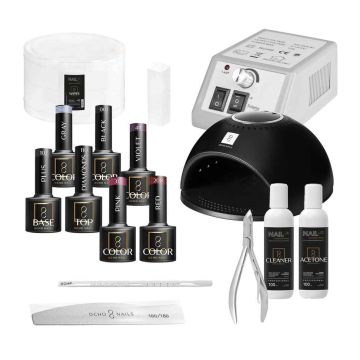 Hübriidküünte kujundamise komplekt OCHO NAILS 2