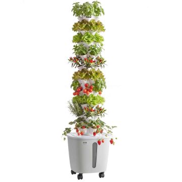 Hüdropoonikatorn VEVOR VV1-10C-EU, 10 tasandit, 50 kapslit, 35 × 132 × 35 cm
